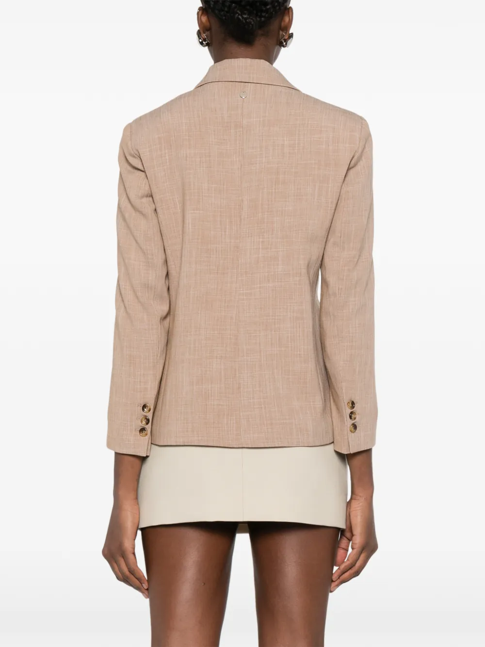 LIU JO Blazer met knopen Bruin