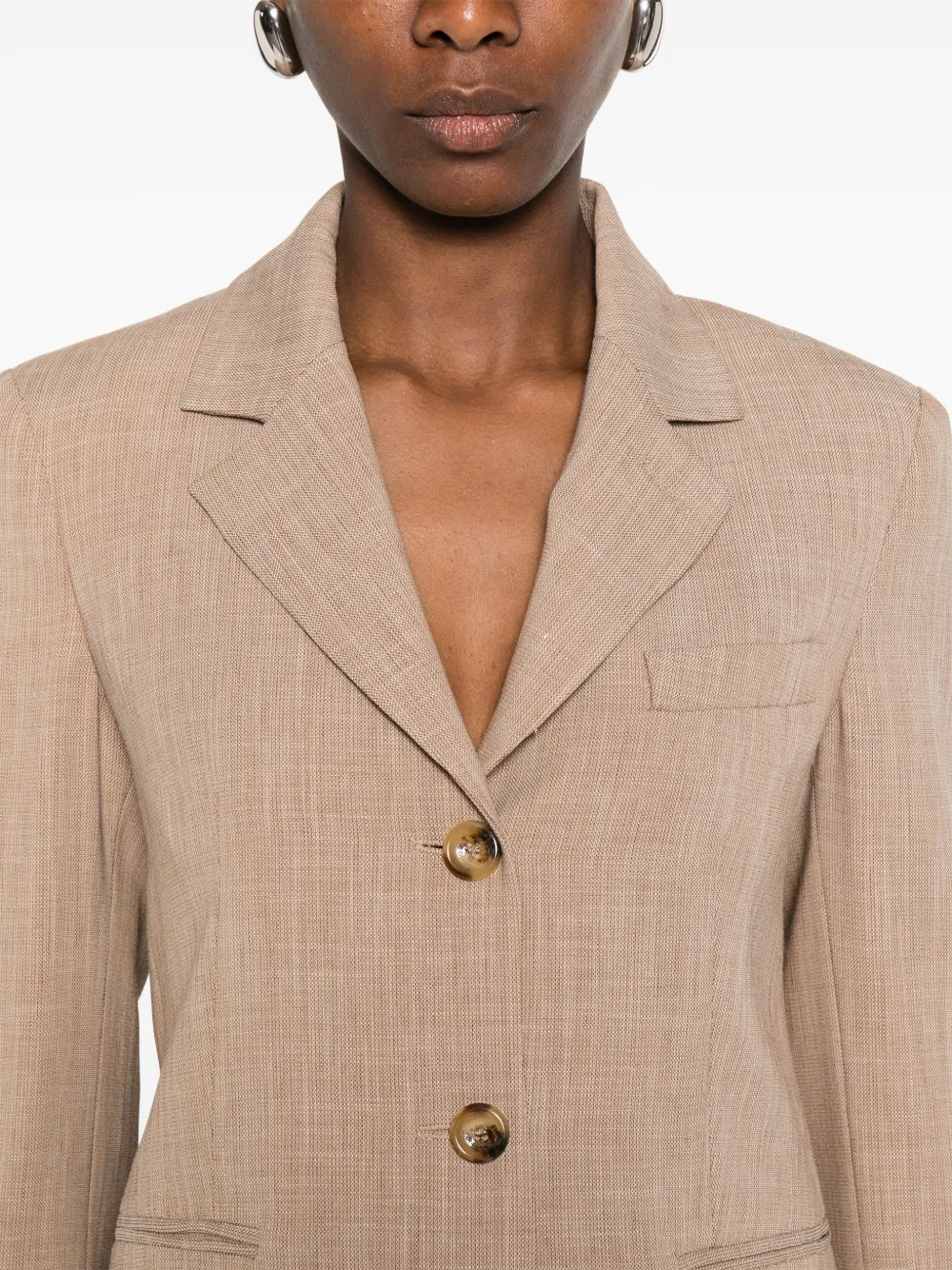 LIU JO Blazer met knopen Bruin
