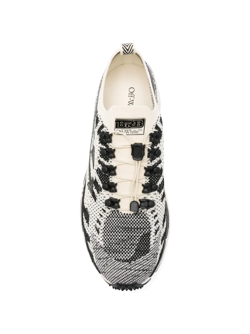 Off-White Be-Right-Back toggle sneakers Beige