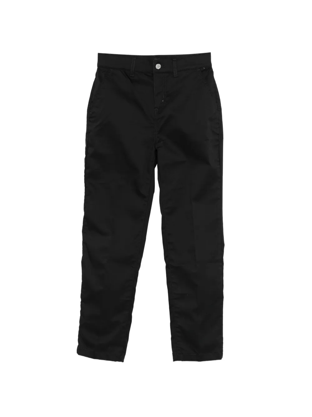 LIU JO logo-patch trousers - Schwarz