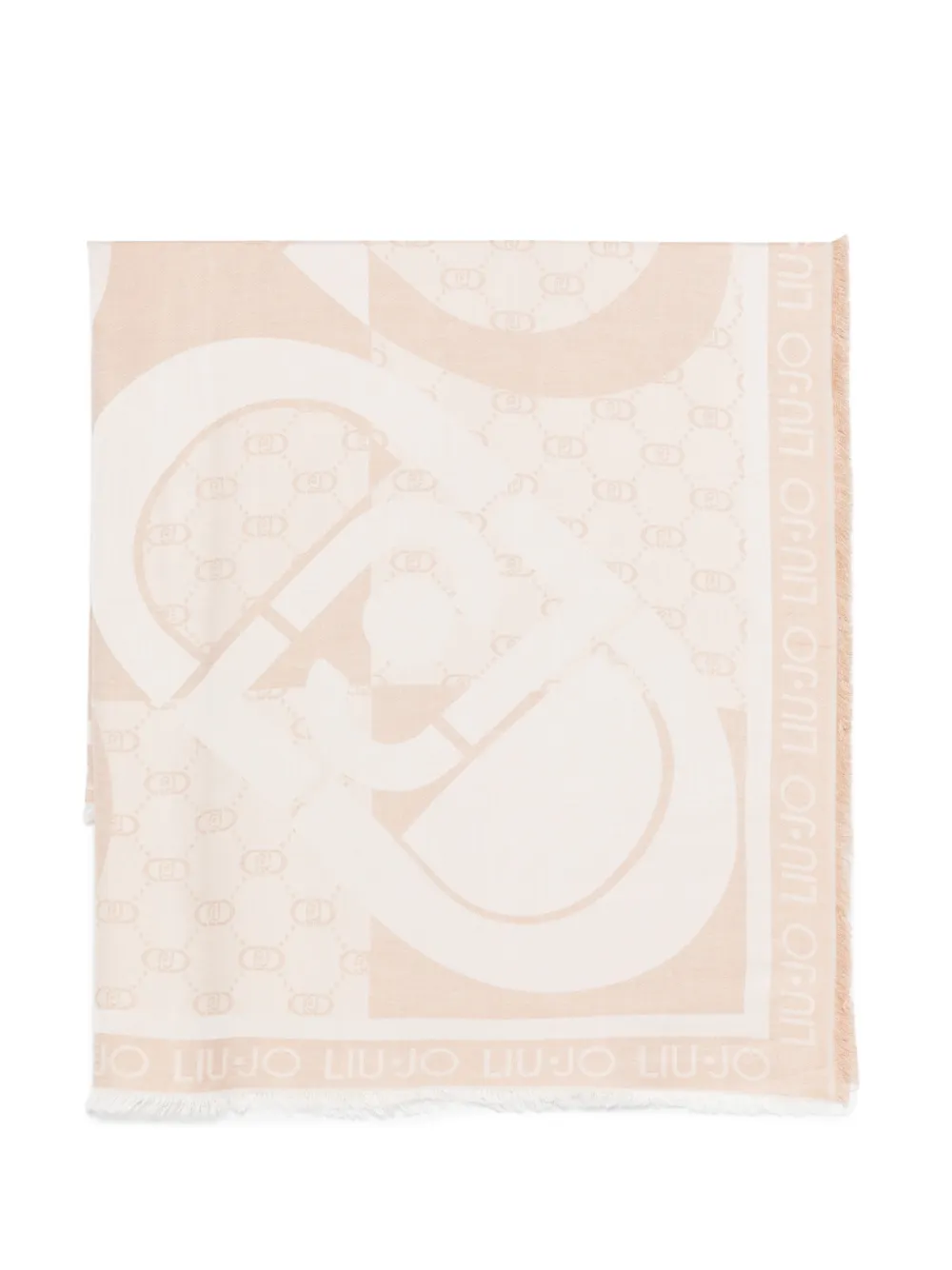 LIU JO logo scarf - Toni neutri