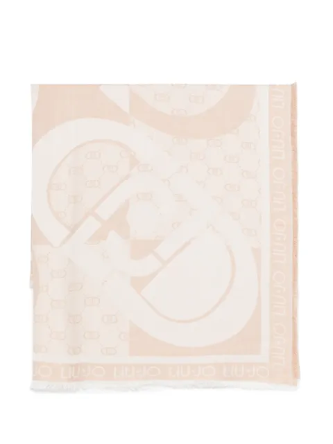 LIU JO logo scarf