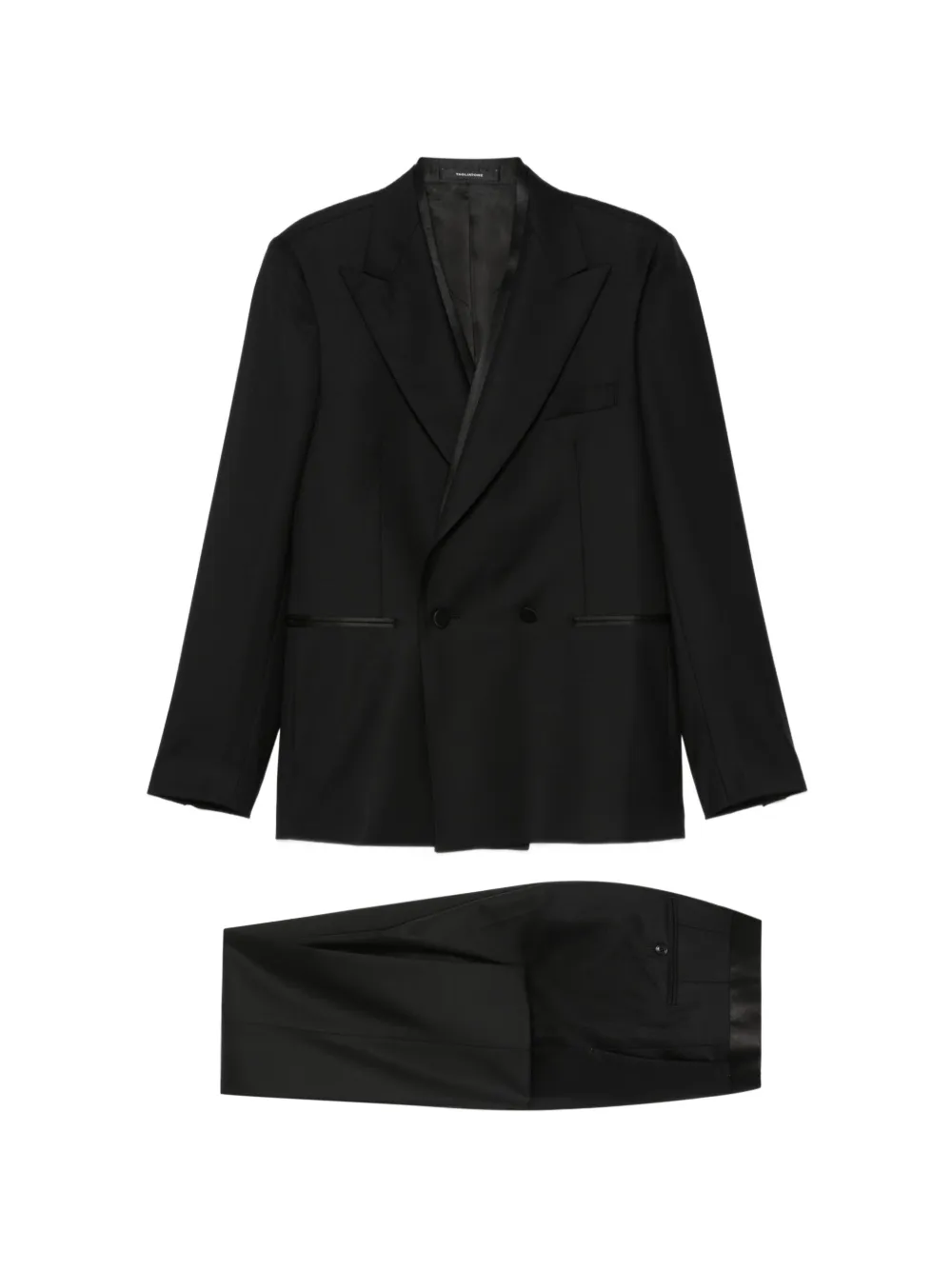 Tagliatore double-breasted suit - Nero