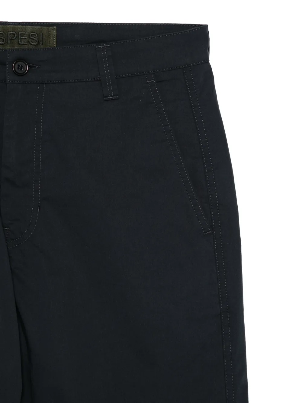 ASPESI Chino met riemlussen Blauw