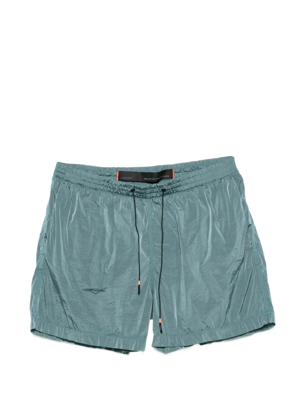 Roberto Ricci Designs crinkled-effect drawstring shorts - Blu