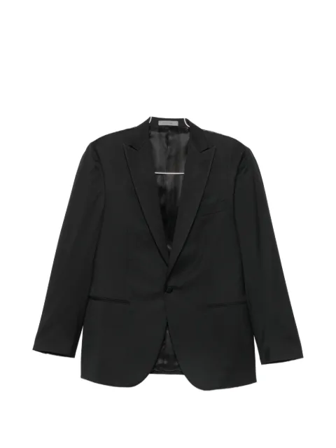 Corneliani peak-lapel virgin-wool suit
