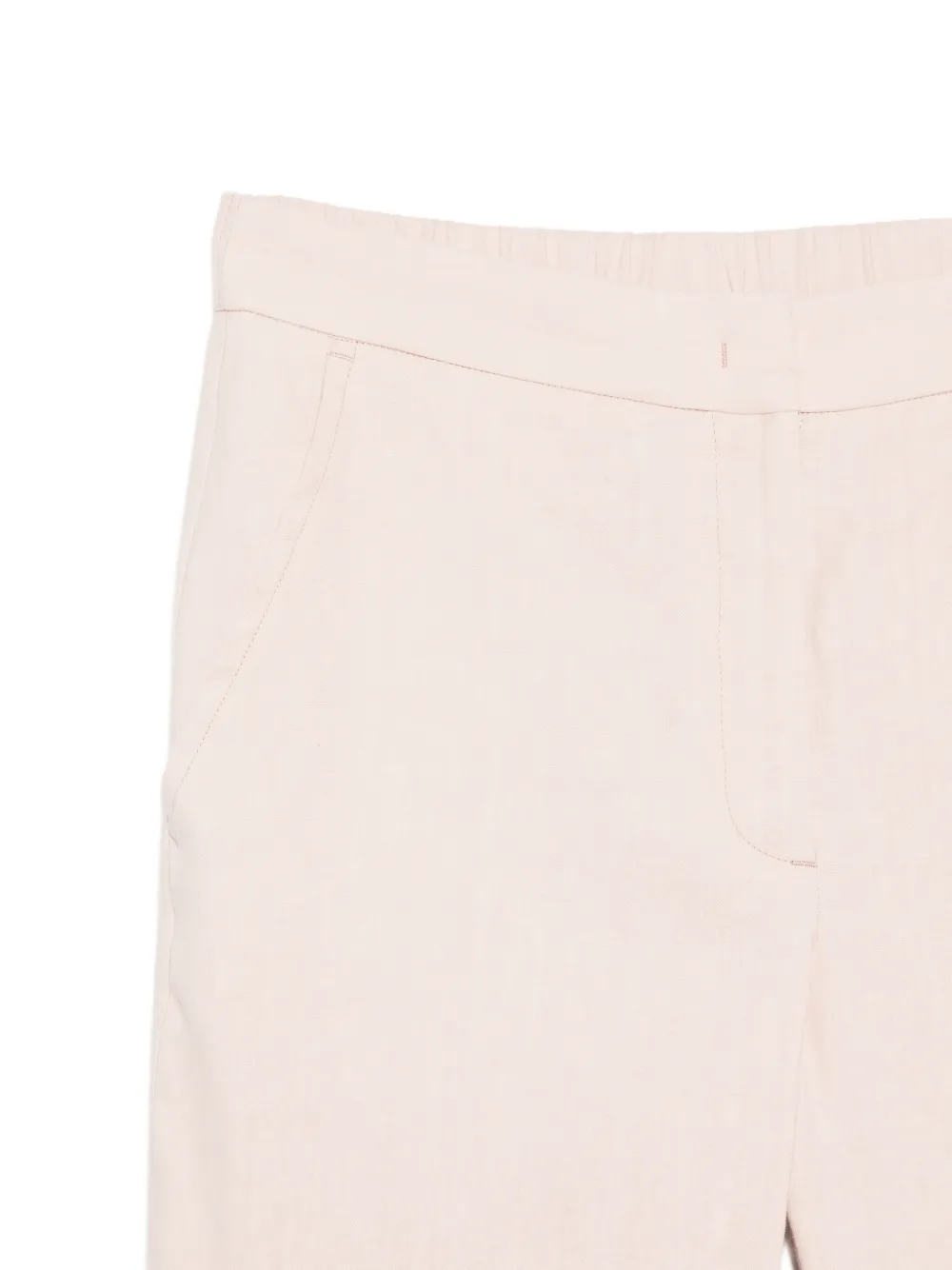  Seventy Elasticated-waistband Trousers - Pink 