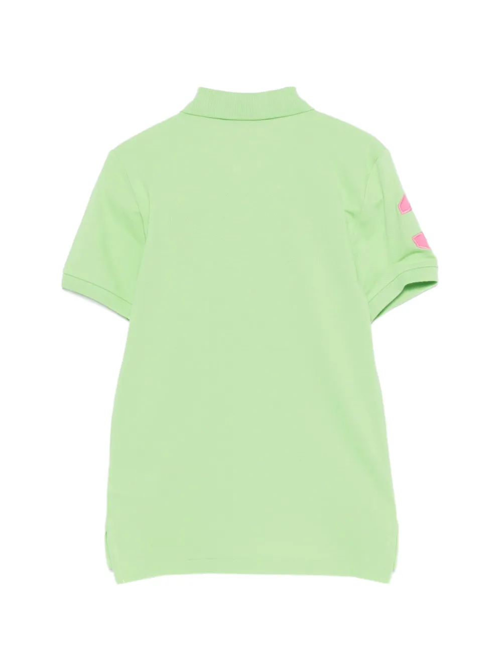 POLO RALPH LAUREN KIDS Big Pony piqué poloshirt Groen