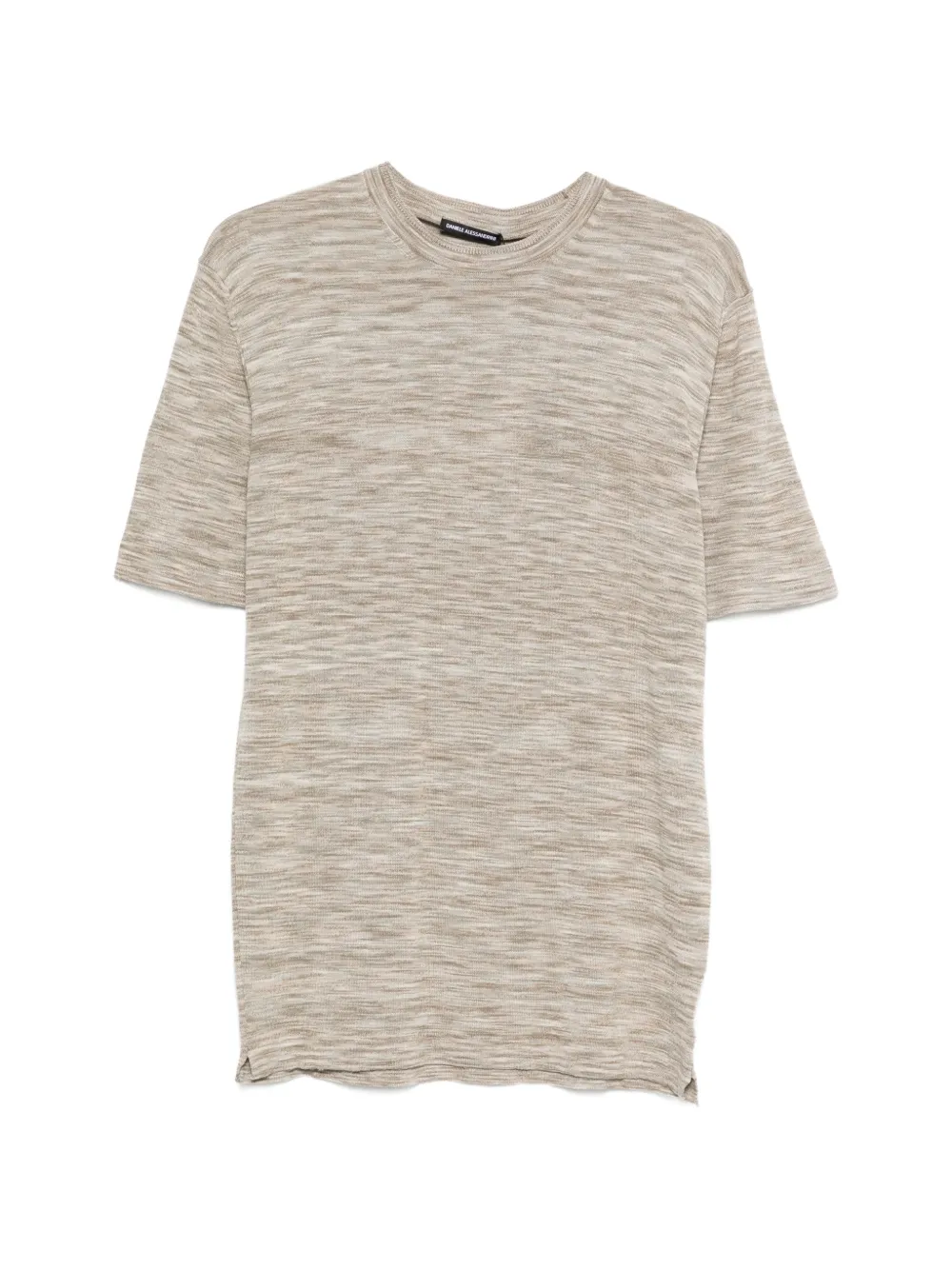 Daniele Alessandrini striped T-shirt - Marrone
