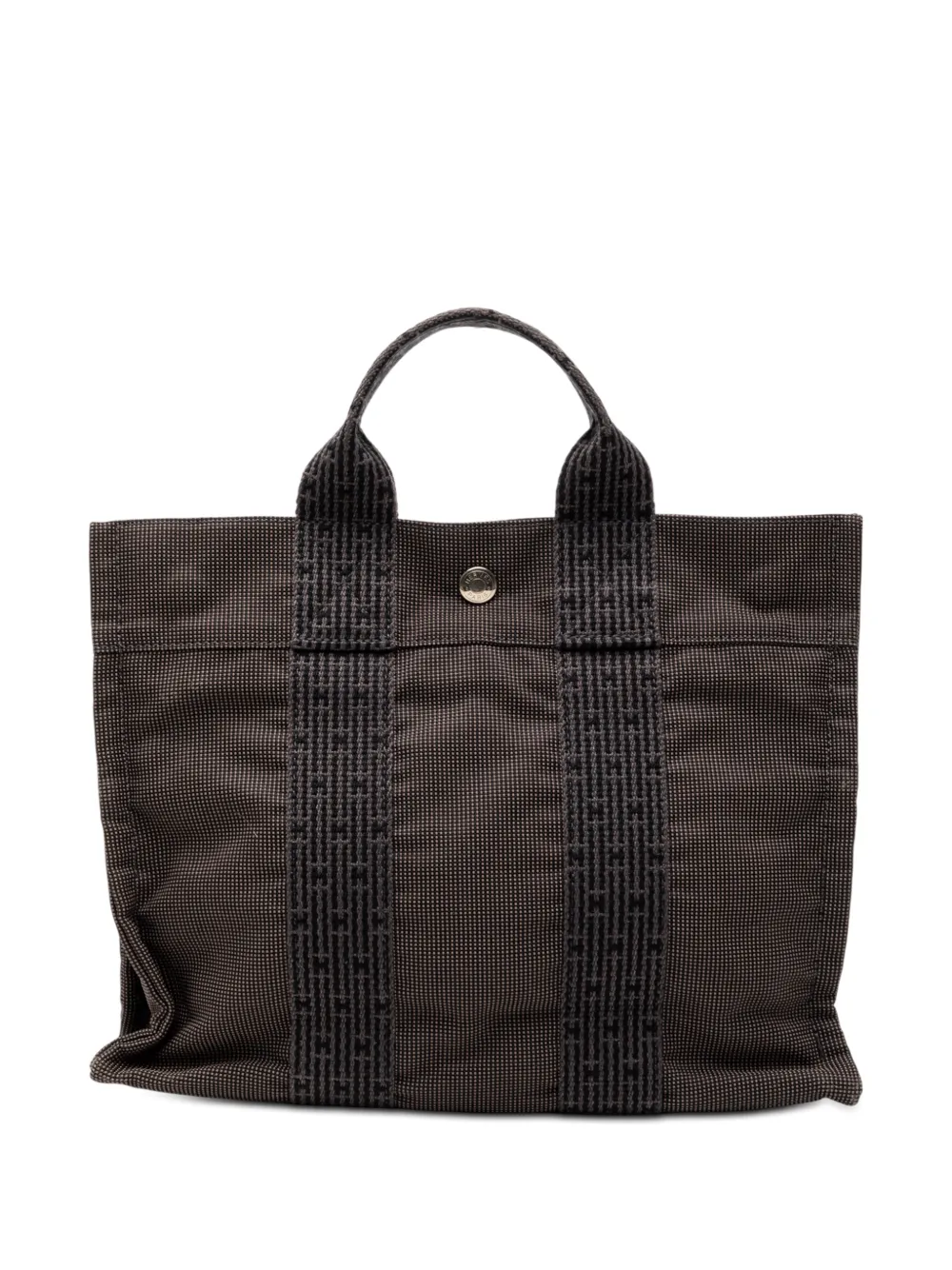 Hermès Pre-Owned 1990-2010 Canvas Herline PM tote bag - Grigio