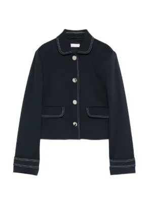 Patrizia Pepe ダブルジャケット | ブルー | FARFETCH JP