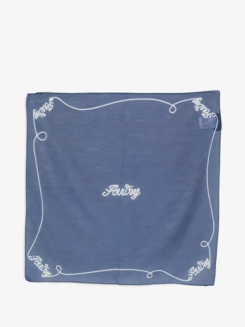 Autry Schal mit Logo-Stickerei