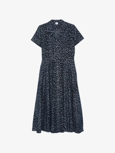 ASPESI animal-print midi dress