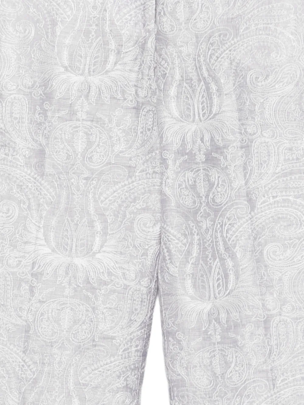  Seventy Embroidered Trousers - Grey 