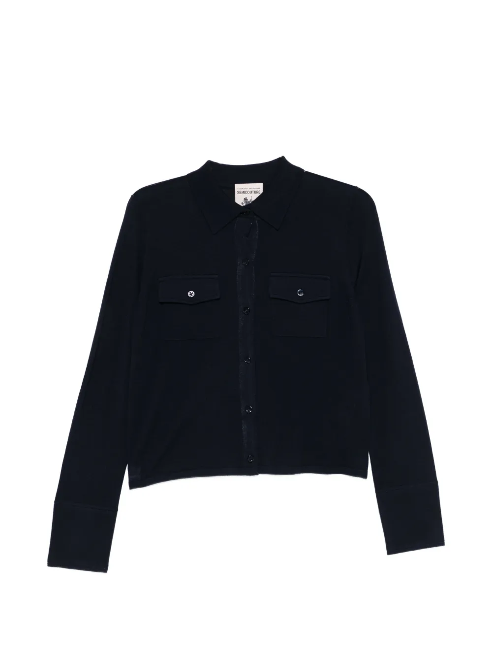 Semicouture wool cardigan - Blu