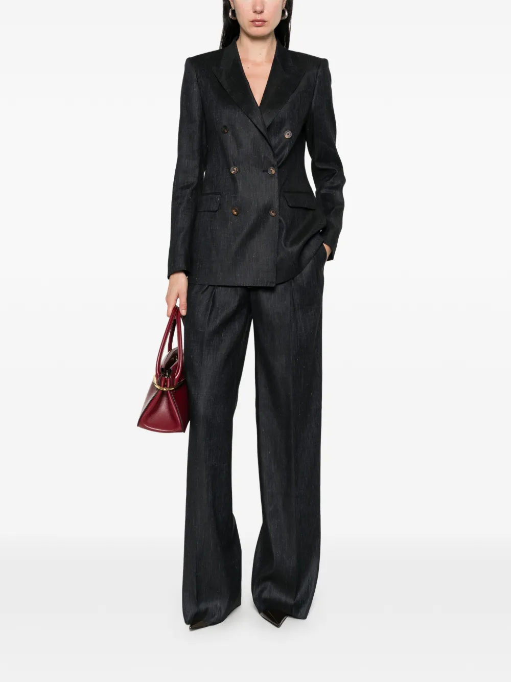 Tagliatore Parigi double-breasted Blazer | Blue | FARFETCH UK