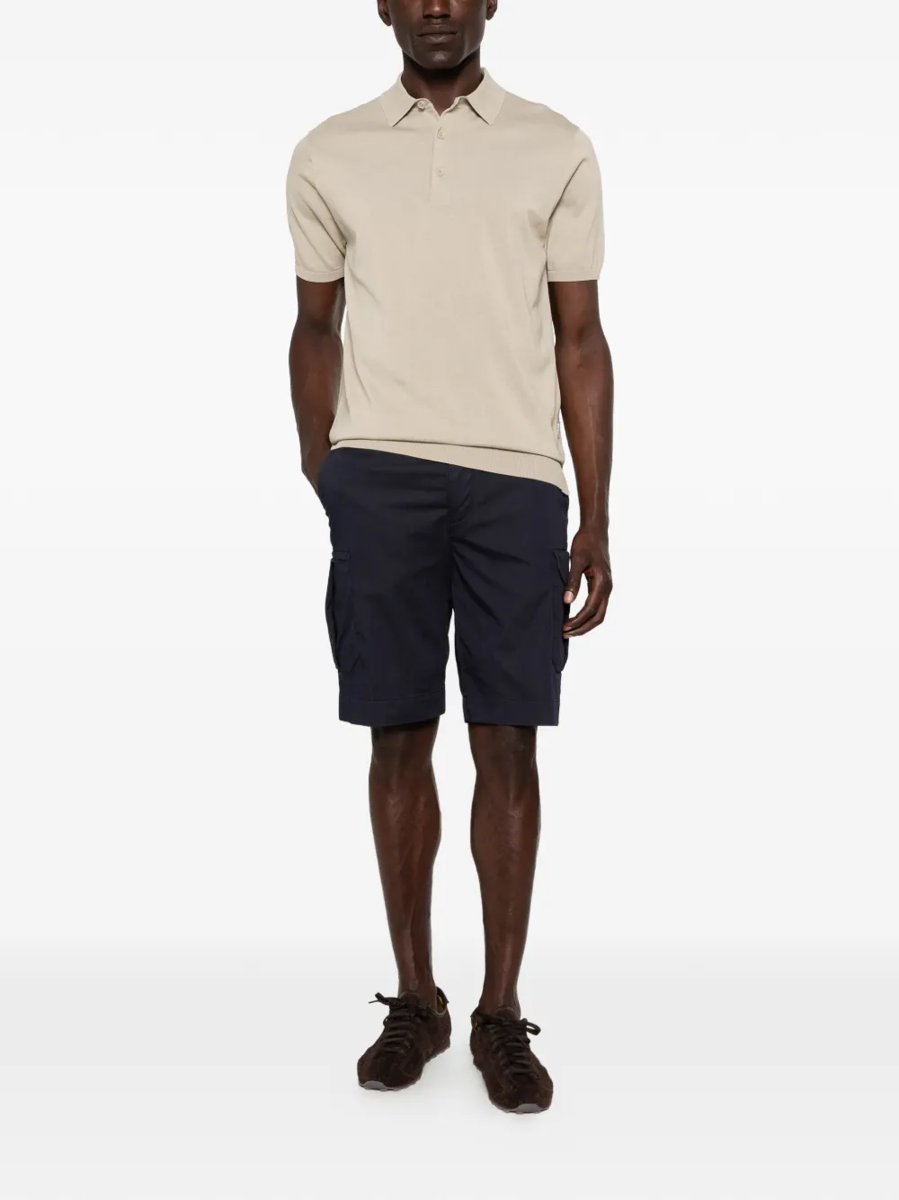 RRD Shorts met cargo zak Blauw
