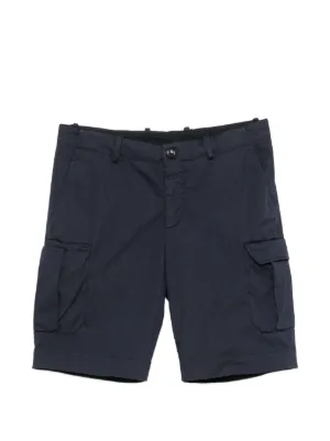 Stone Island ロゴパッチ ショートパンツ | ブルー | FARFETCH JP