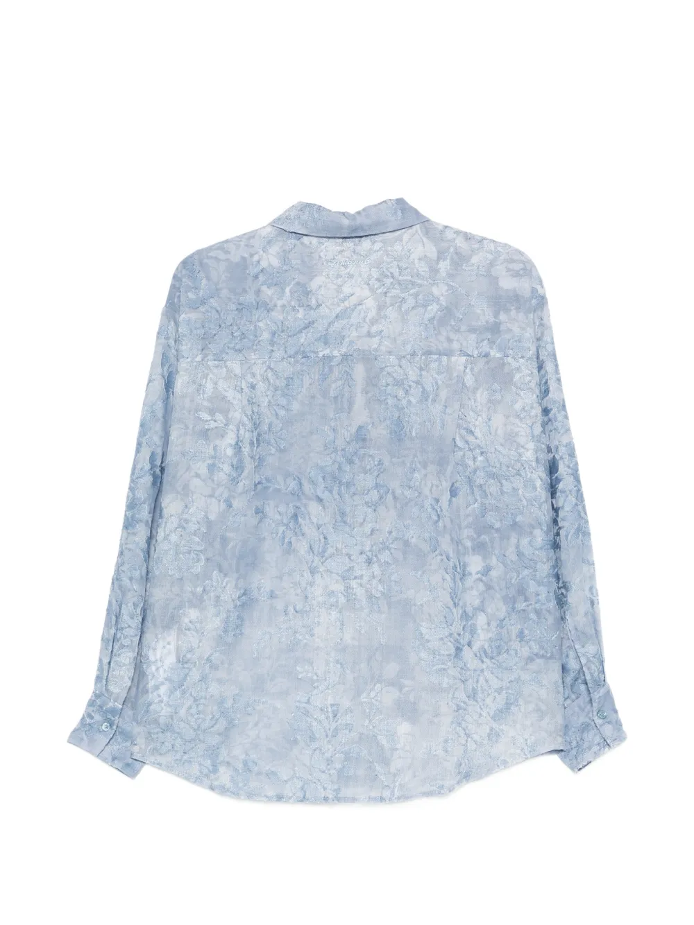  Ermanno Firenze Tassel-detail Shirt - Blue 