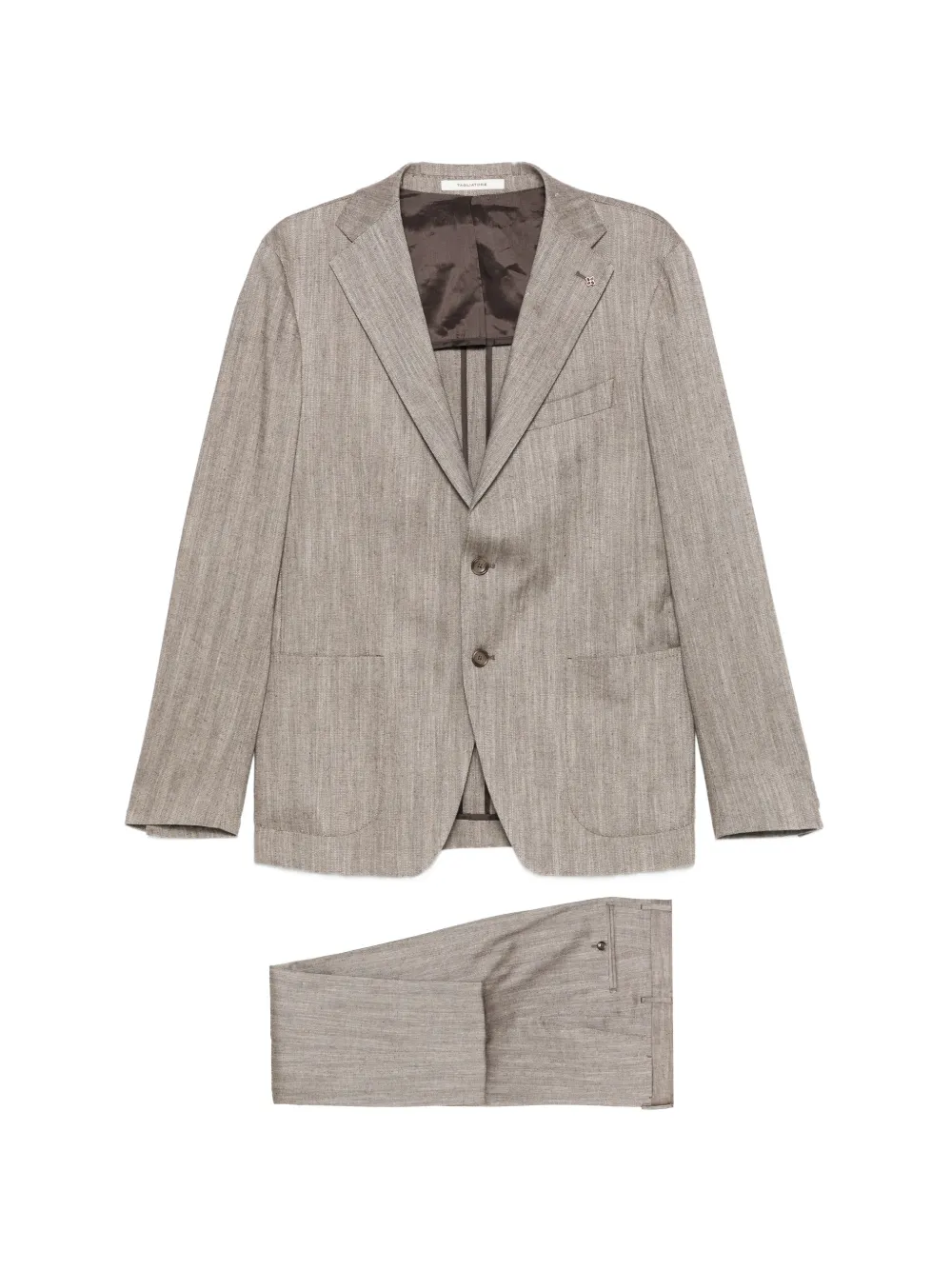 Tagliatore long-sleeves suit - Marrone