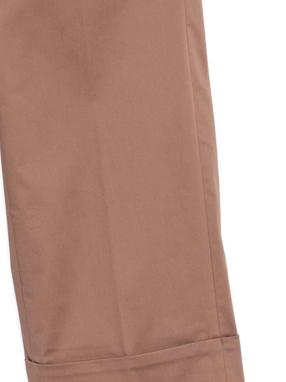 Nine In The Morning Mina broek met omgeslagen pijpen Bruin