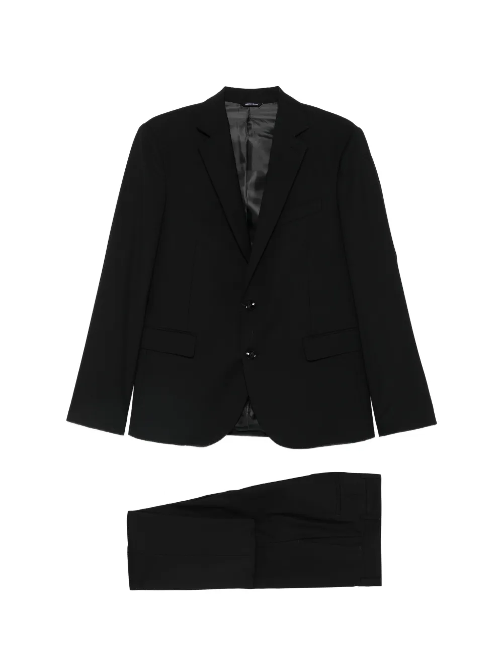 Daniele Alessandrini single-breasted suit - Nero