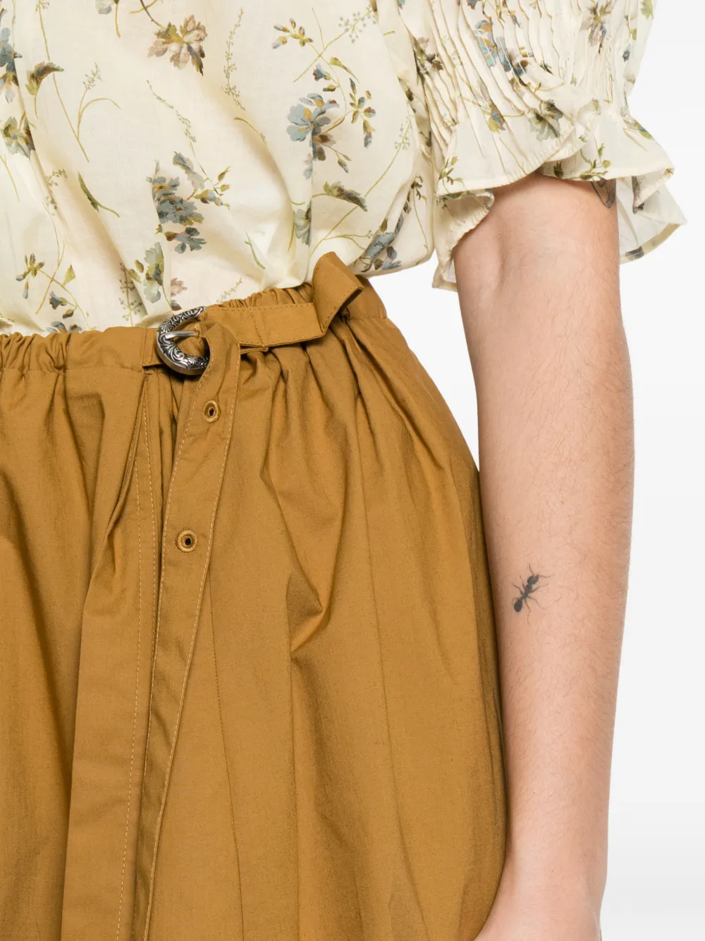PINKO Calimera midi-rok Bruin