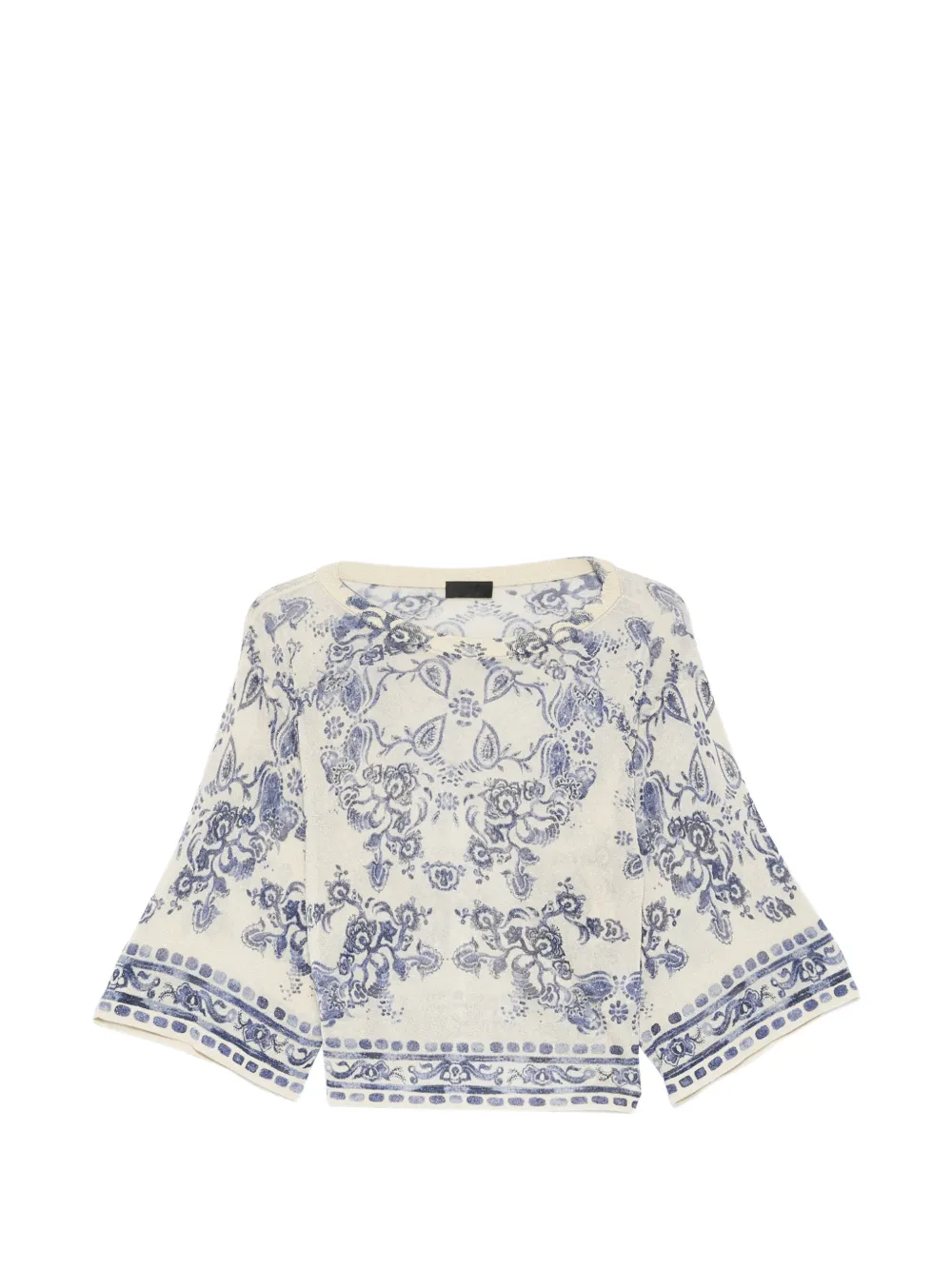 LIU JO floral blouse - Toni neutri