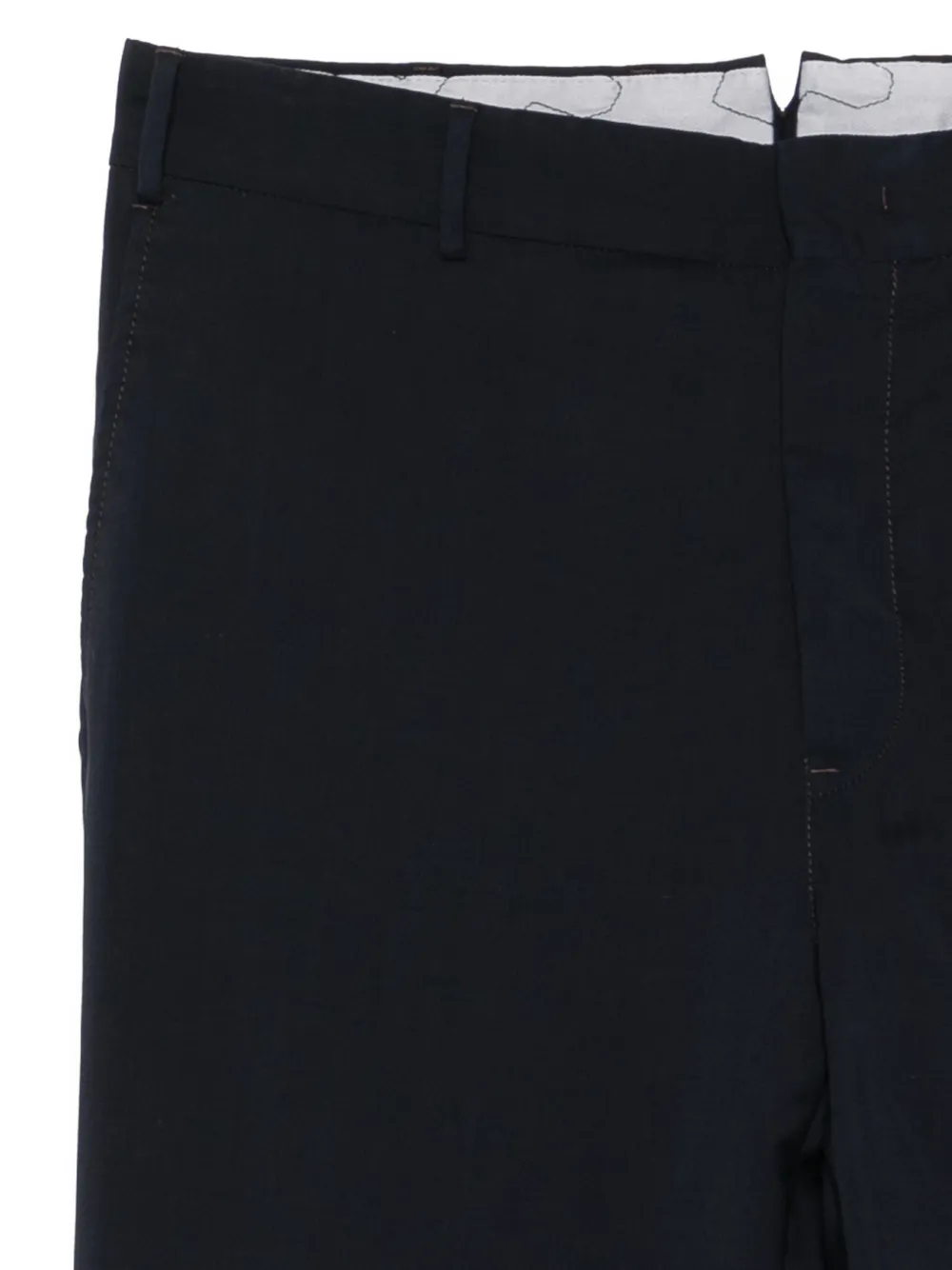 PT Torino Broek met riemlussen Blauw