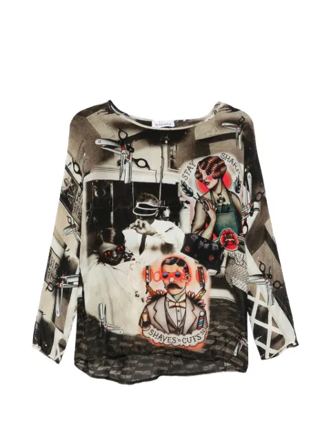 The Artistylist blouse à imprimé graphique