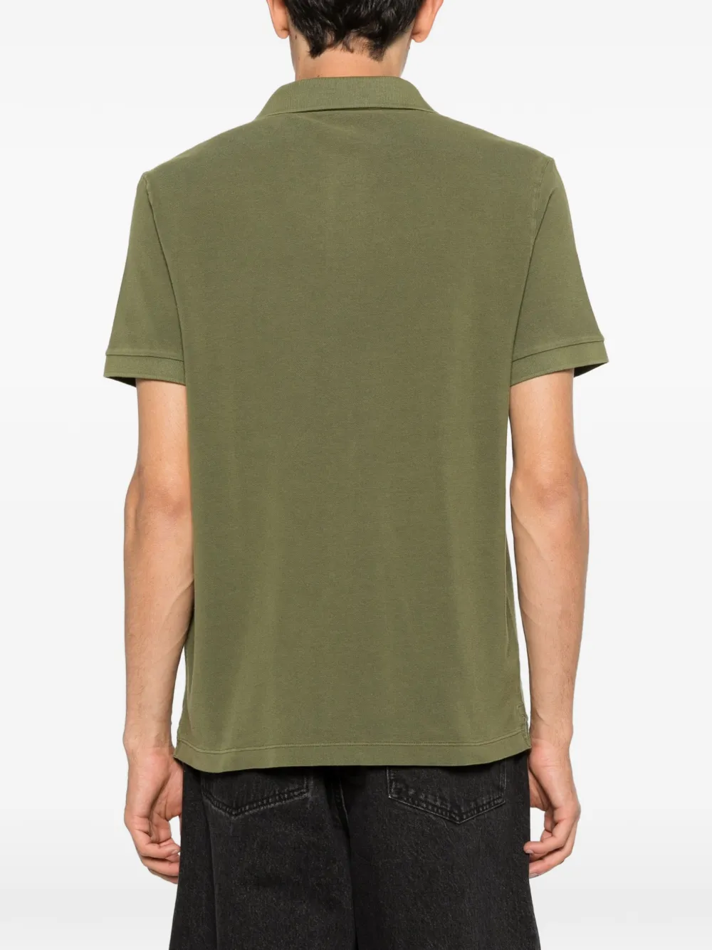 Stone Island Poloshirt met print Groen