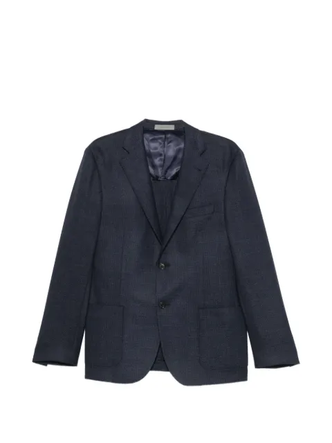 Corneliani single-breasted notch-lapels blazer