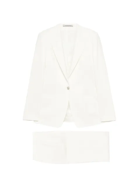Tagliatore single-breasted peak-lapel suit