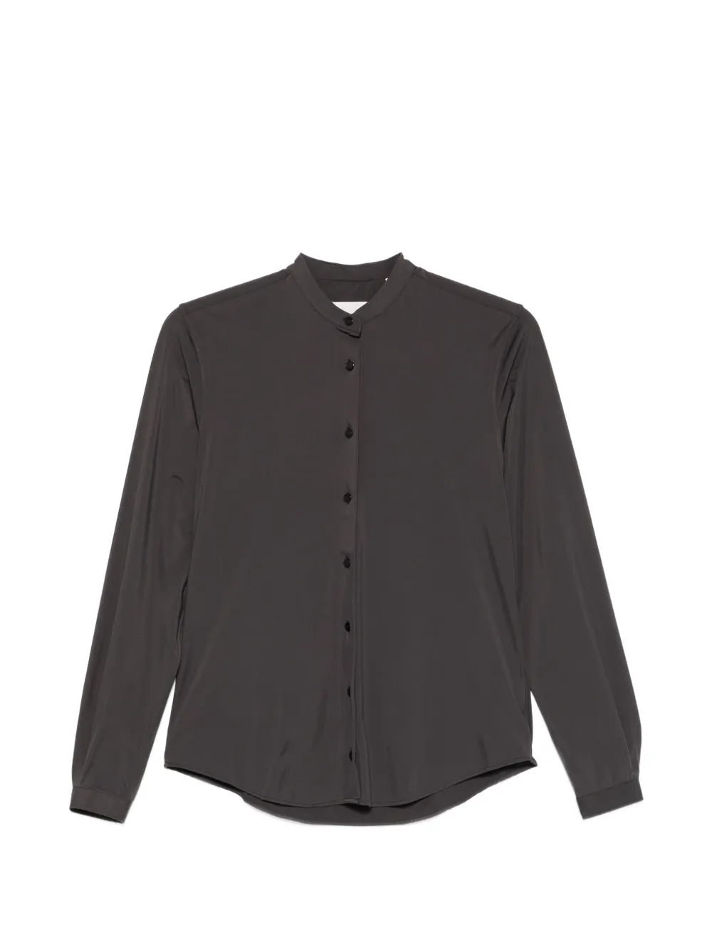 Xacus Magda band-collar button-up shirt - Grigio