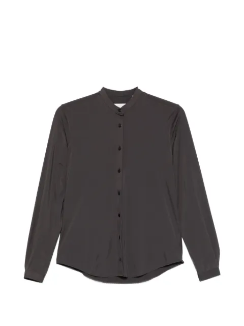 Xacus Magda band-collar button-up shirt