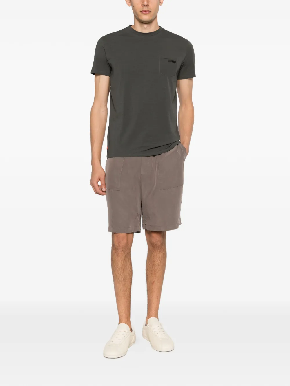  Roberto Ricci Designs Revo Patch-pocket T-shirt - Green 