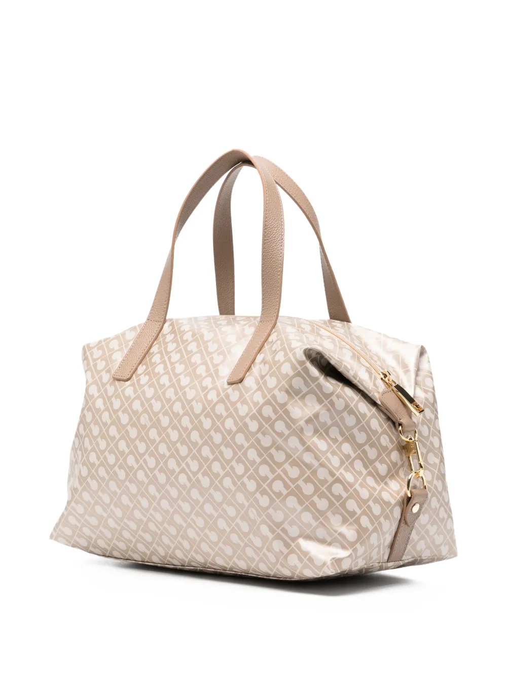  Gherardini Monogram Top Handle Tote Bag - Neutrals 