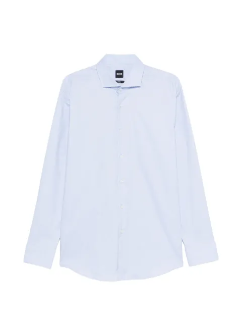 BOSS H-Hank button-fastening shirt
