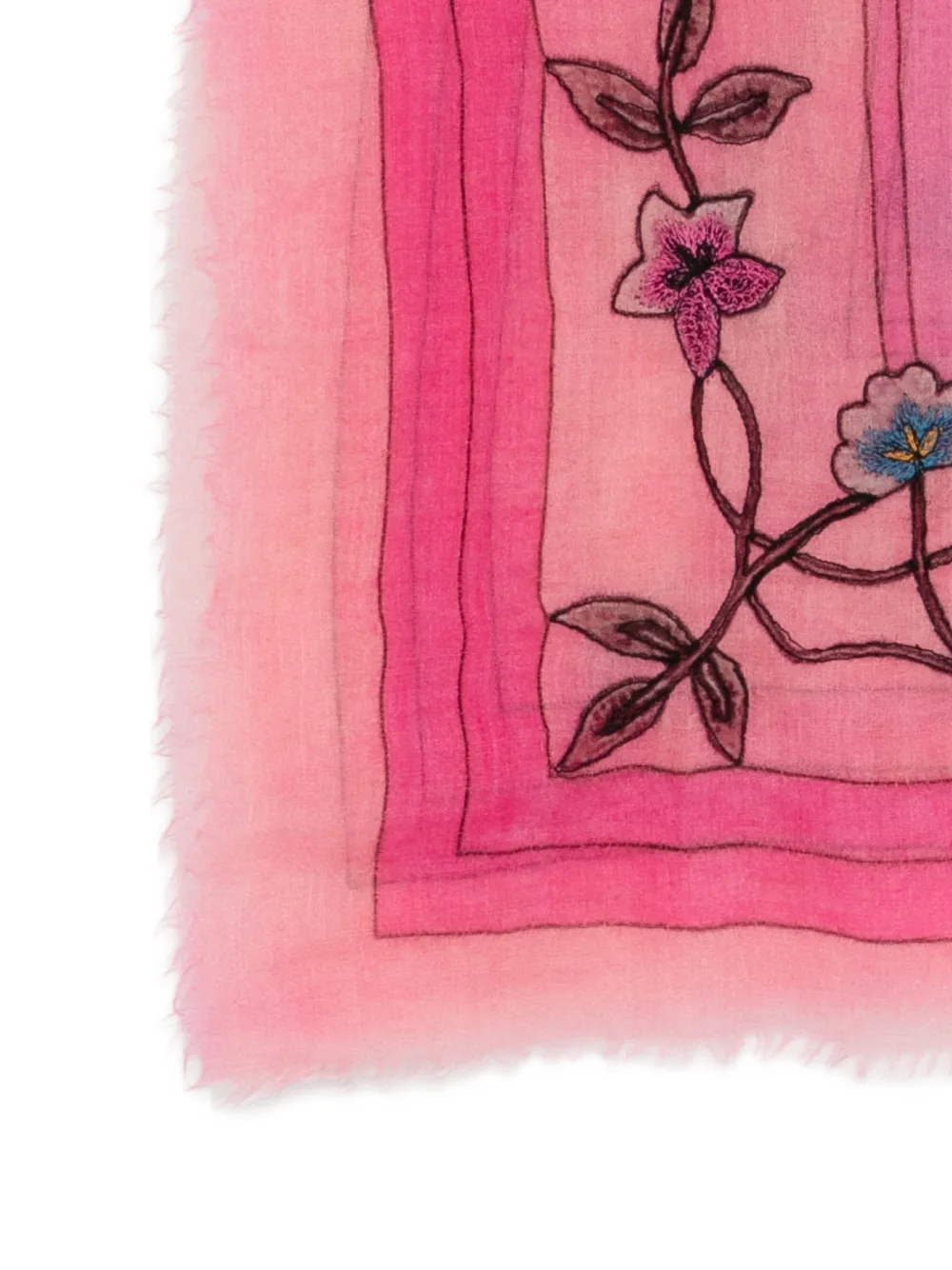 Faliero Sarti Floral Scarf | Pink | FARFETCH