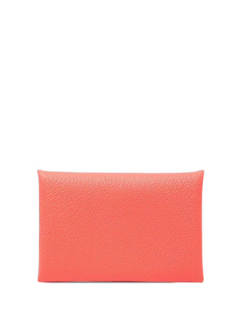 Hermès Pre-Owned 2022 Chevre Mysore Verso Calvi card holder - Rosa