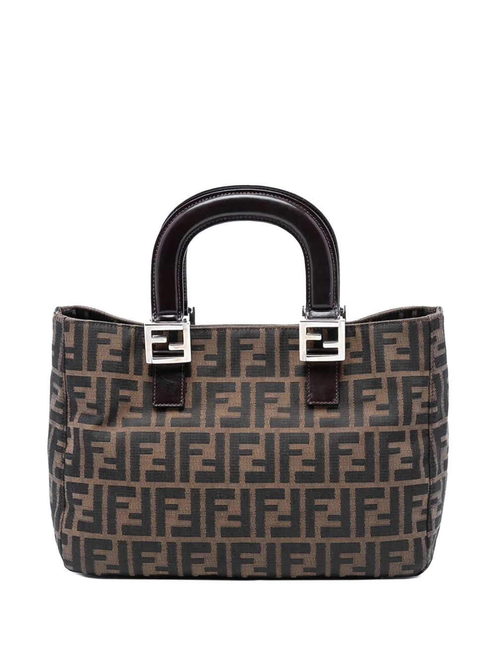 Fendi Pre-Owned 20th Century Zucca Canvas handbag - Marrone