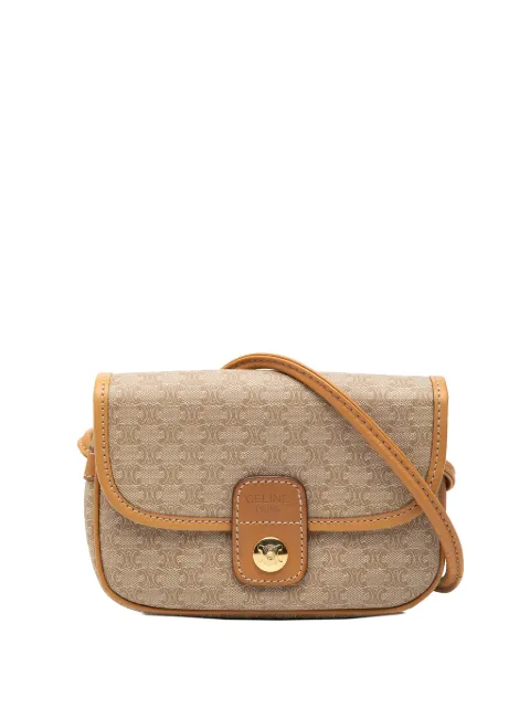 Celine Pre-Owned 1996 Macadam Coated Canvas crossbody bag