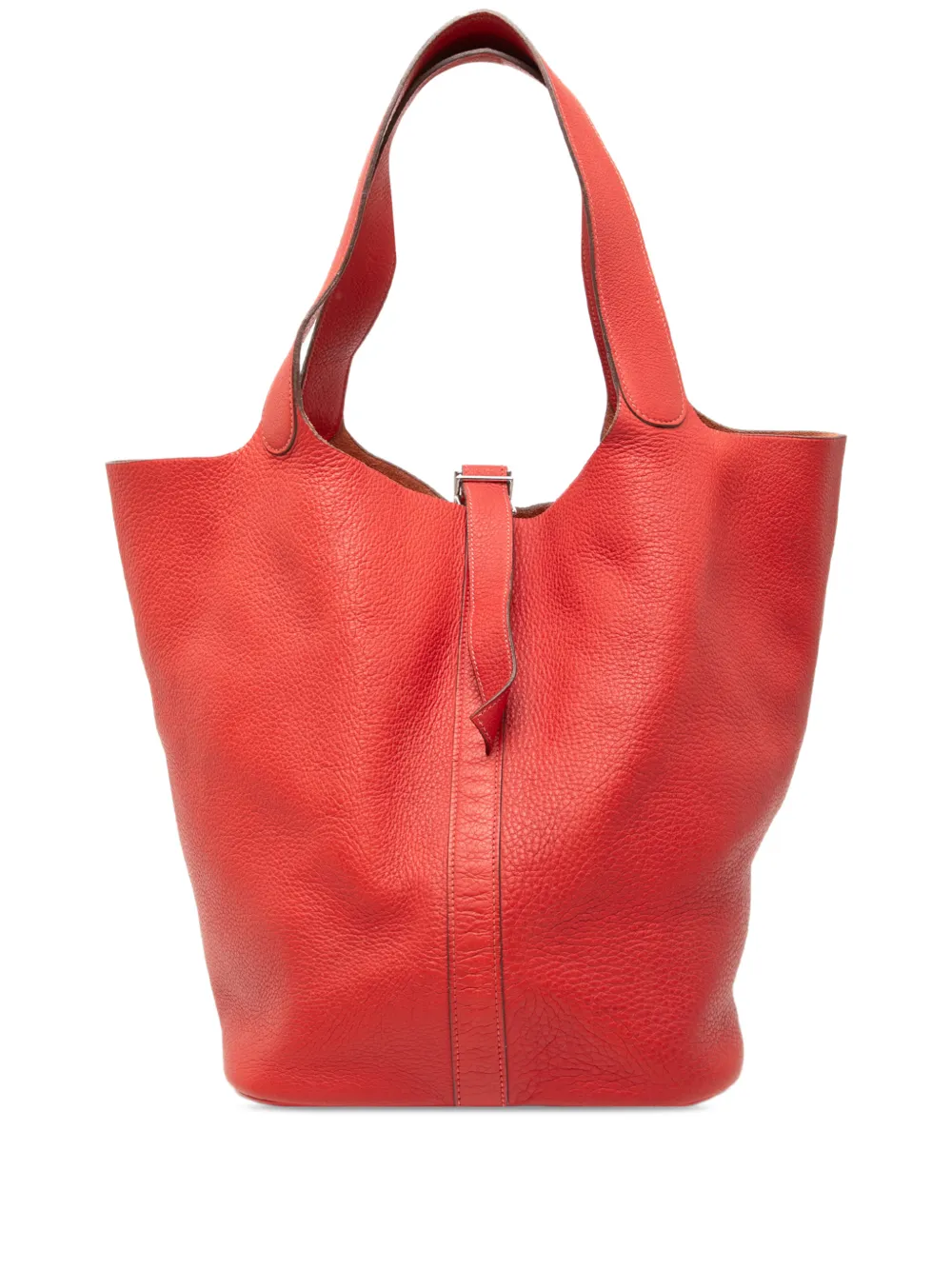 Hermès Pre-Owned 2009 Clemence Picotin Lock 33 handbag - Rosso