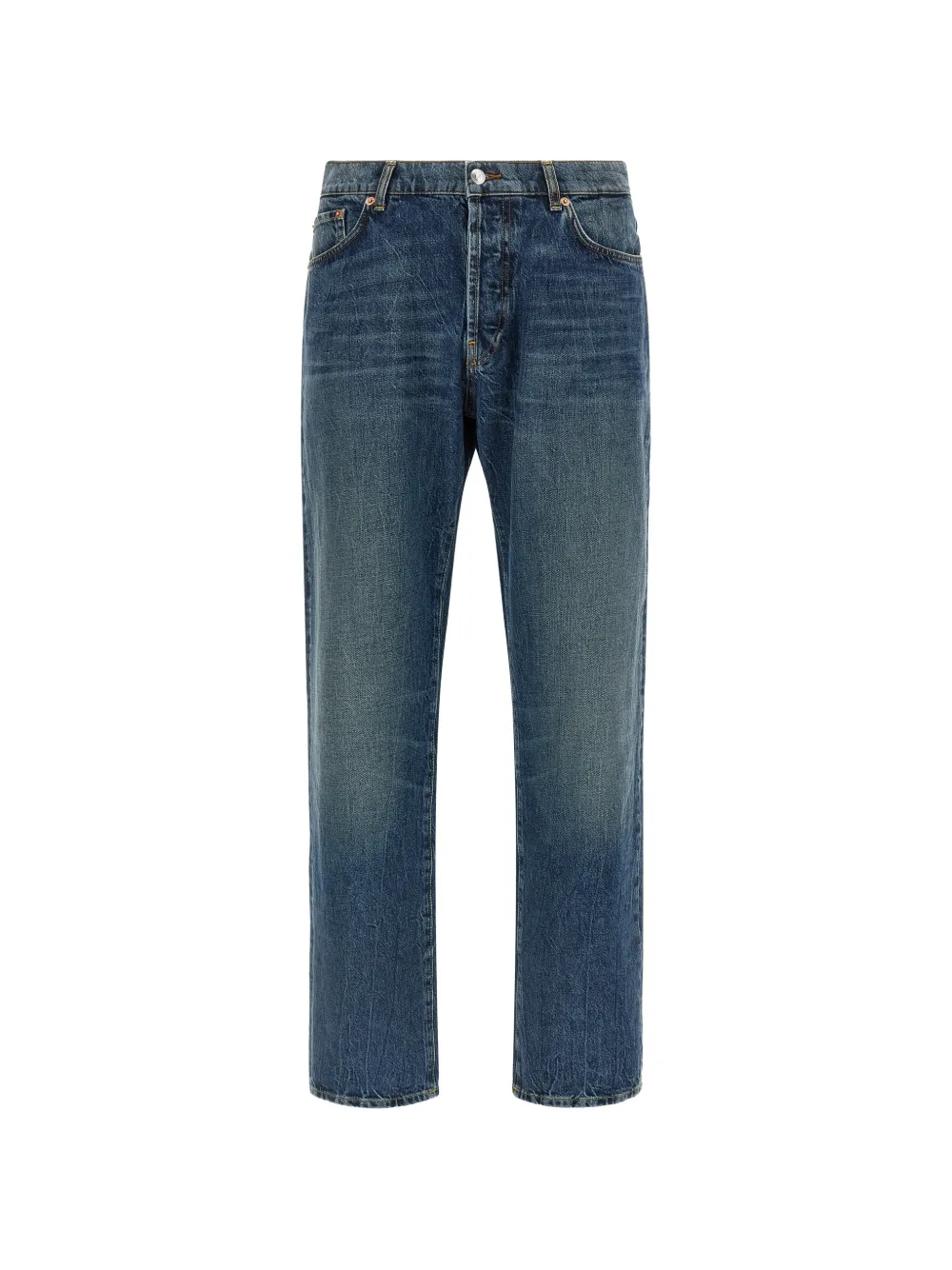Department 5 stone-washed straight jeans - Blu
