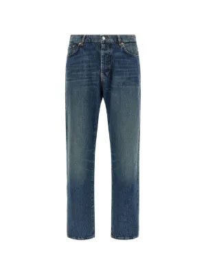 TELA GENOVA ストレートジーンズ | ブルー | FARFETCH JP TELA GENOVA 