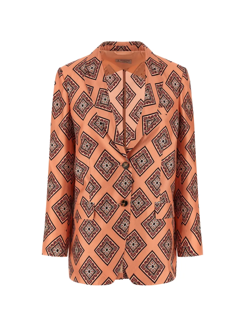 Alberto Biani patterned blazer - Arancione