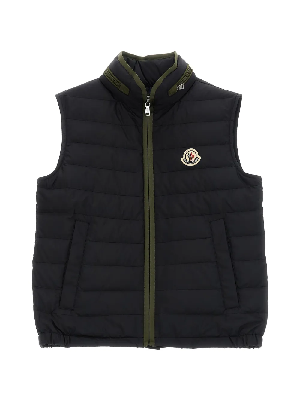 Moncler Enfant Ayten gewatteerde top Zwart