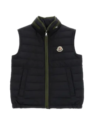 MONCLER 黒 キルティングベスト MONCLER（モンクレール） 18年製 国内正規 ROY ブラック ナイロン