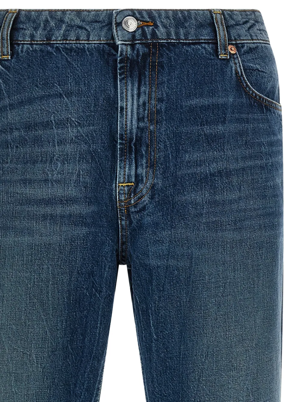 Department 5 Stones regular-fit jeans met logolabel Blauw