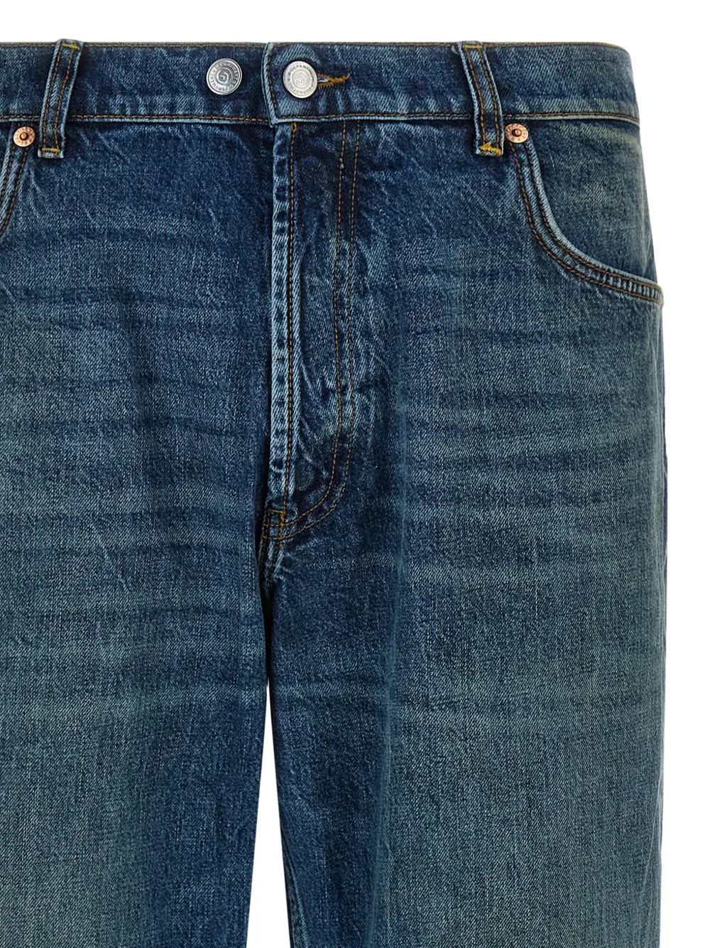 Musso Cotton Wide-Leg Jeans